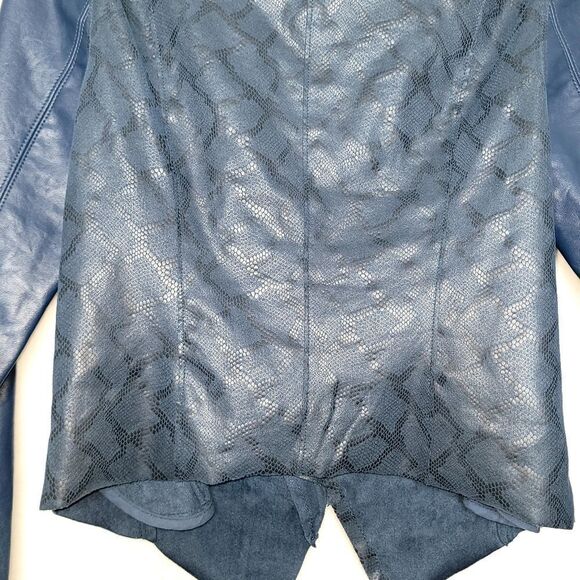 Blank NYC Sharona Snake Print Jacket Size Small - Picture 12 of 14